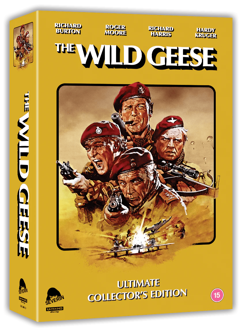 The Wild Geese (4K UHD, Severin UK Limited Edition, Region Free)