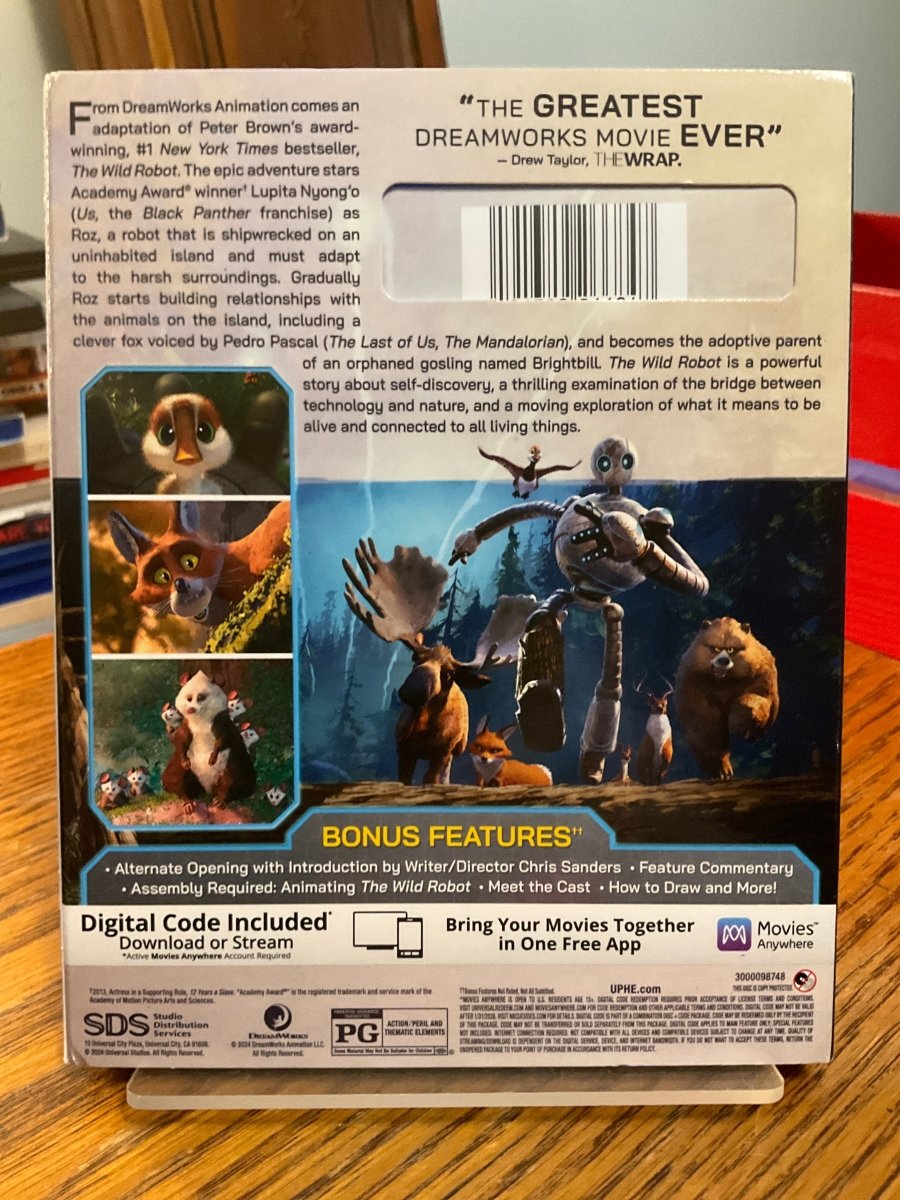 The Wild Robot - Collector's Edition w/SLIP USED
