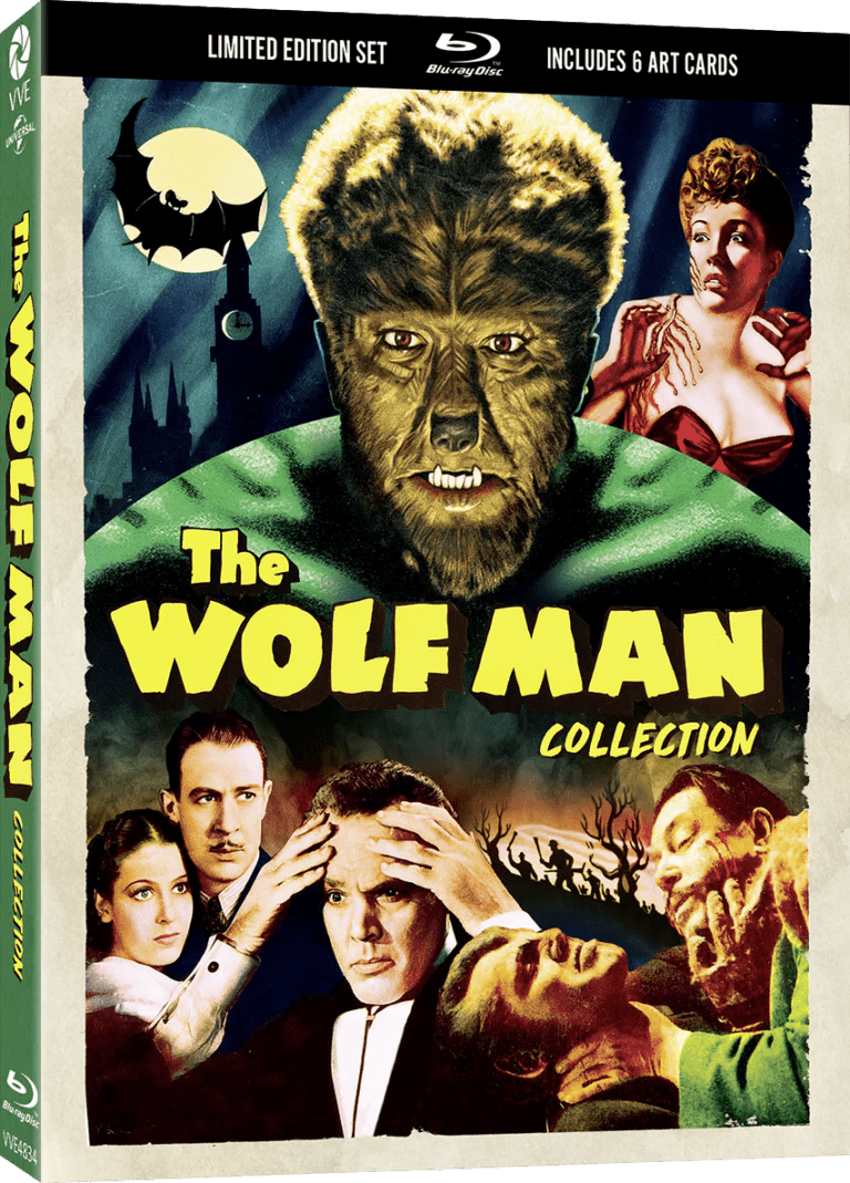 The Wolf Man Film Collection (Limited Edition w/Lenticular Hardcase, Region Free) - New Blu - Ray