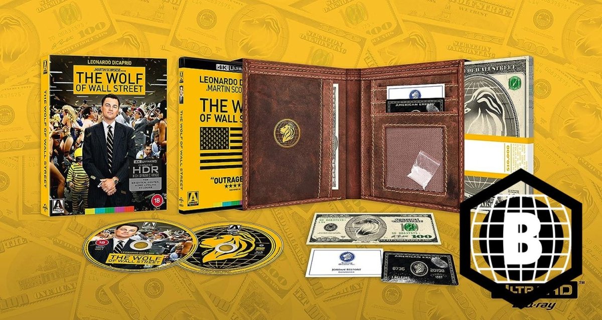 The Wolf of Wall Street (4K UHD, Limited Edition, Region Free/Region B) USED - Used 4K UHD