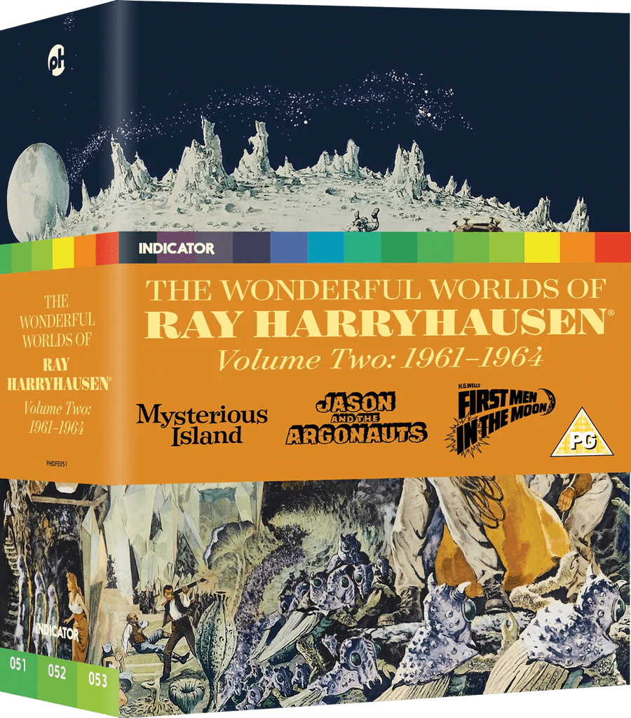 The Wonderful Worlds of Ray Harryhausen Volume Two: 1961 - 1964 (Region Free, Limited Edition) USED