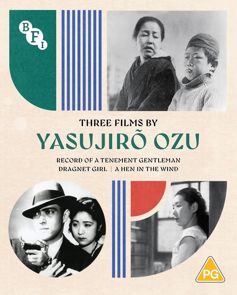 Three Films by Yasujirō Ozu (Region B) w/SLIP - New Blu - Ray