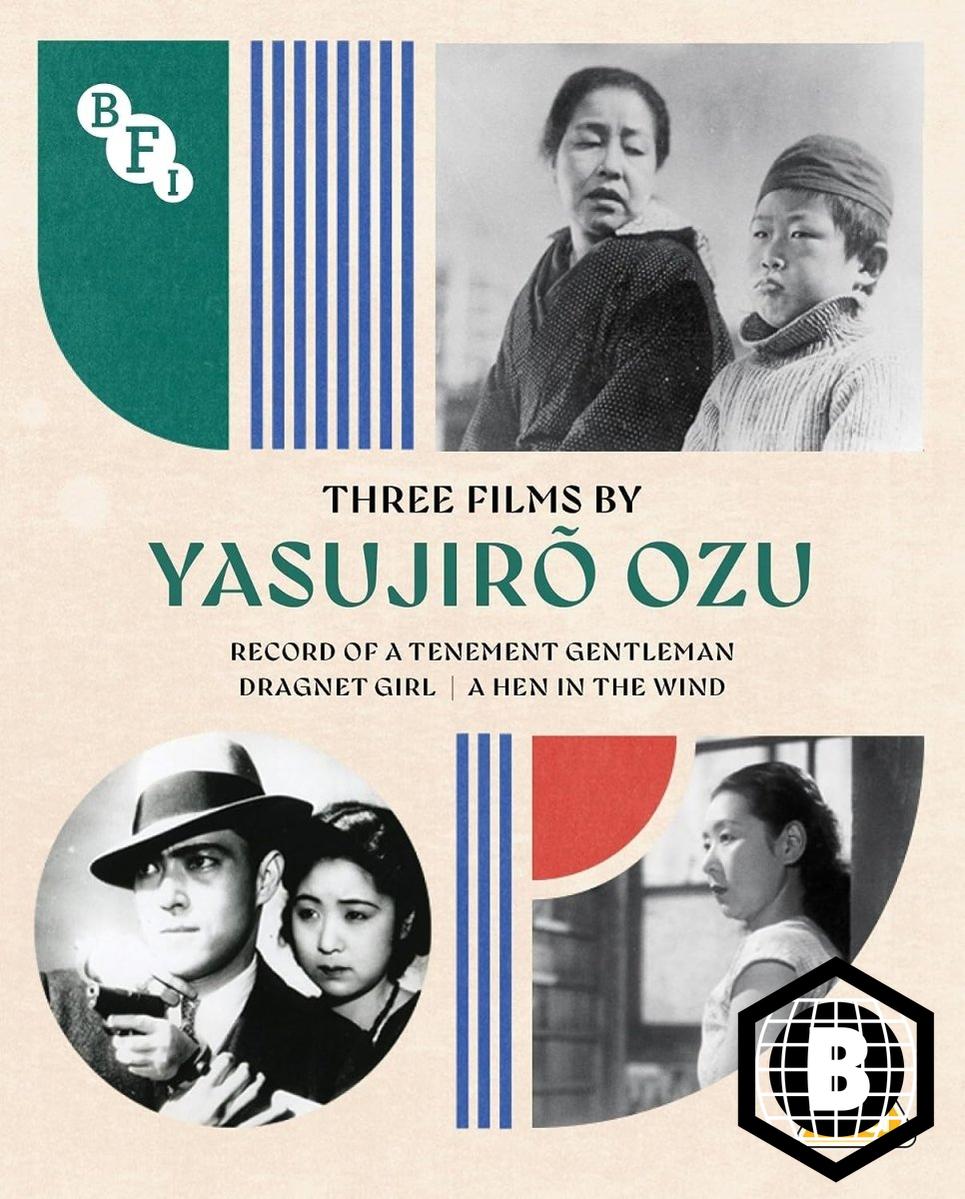 Three Films by Yasujirō Ozu (Region B) w/SLIP