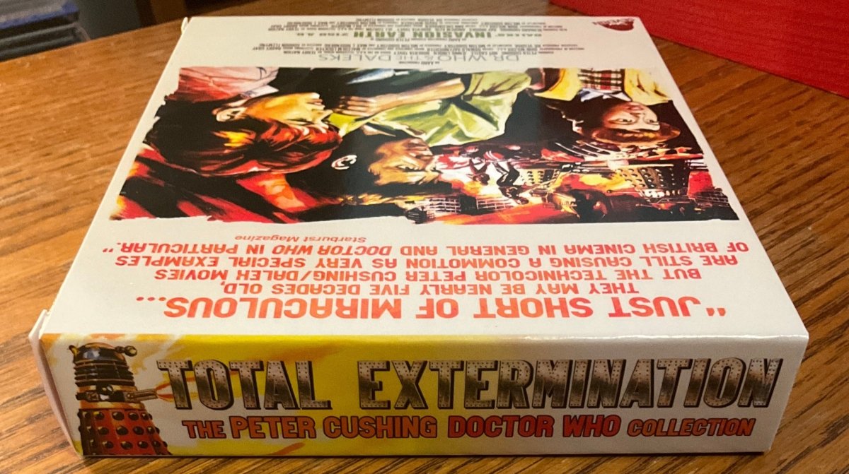 Total Extermination: The Peter Cushing Doctor Who Collection (4K UHD) USED