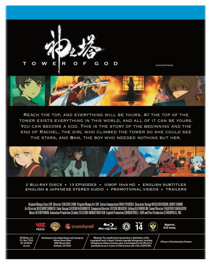 Tower of God: The Complete First Season w/SLIP USED - Used Blu-Ray