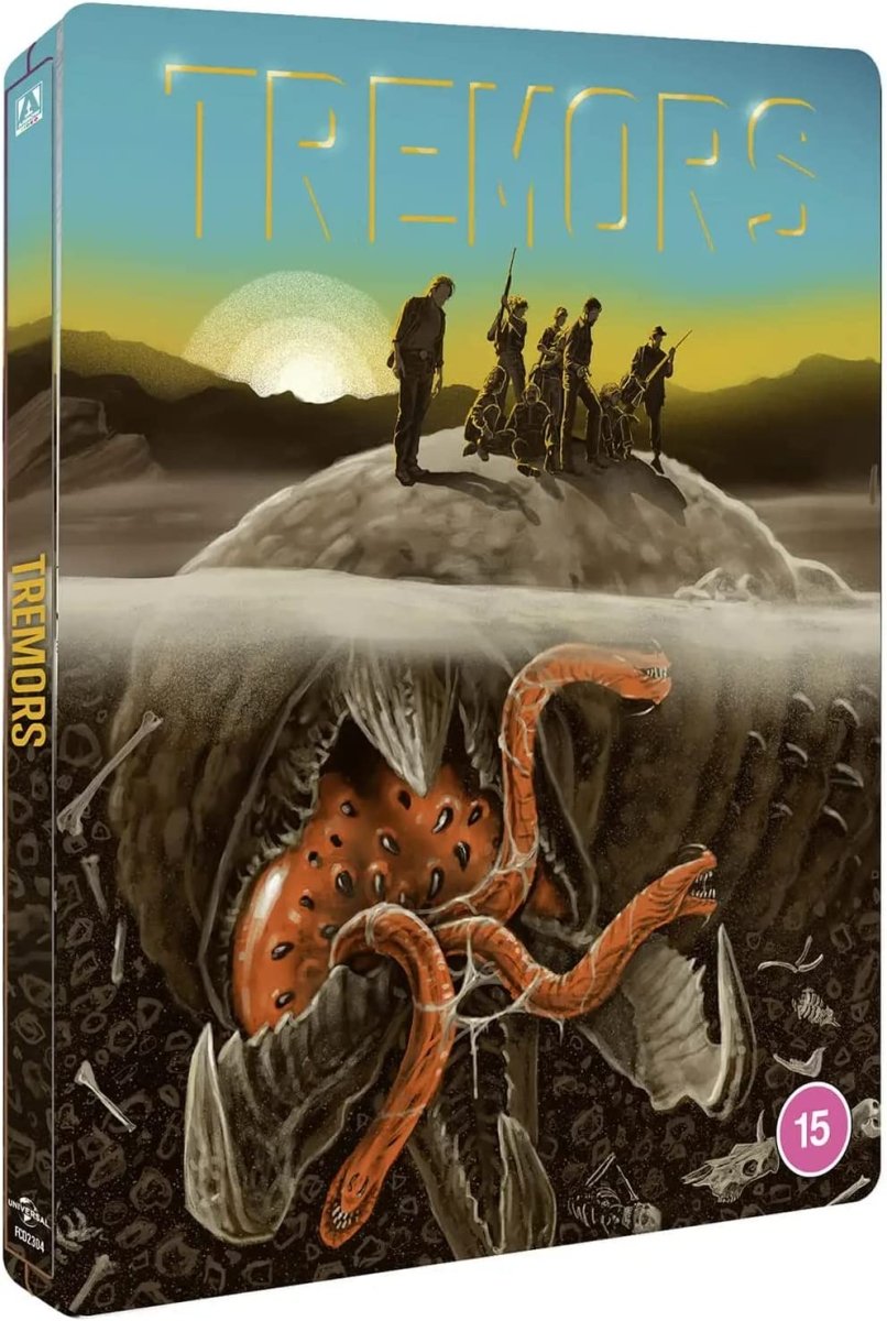 Tremors (4K UHD, Limited Edition Steelbook, Region Free/B) - New 4K UHD