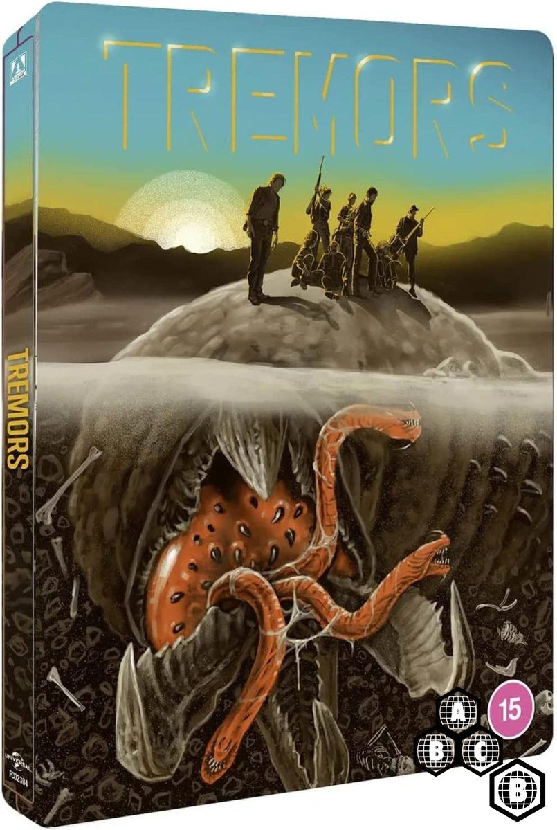 Tremors (4K UHD, Limited Edition Steelbook, Region Free/B) - New 4K UHD