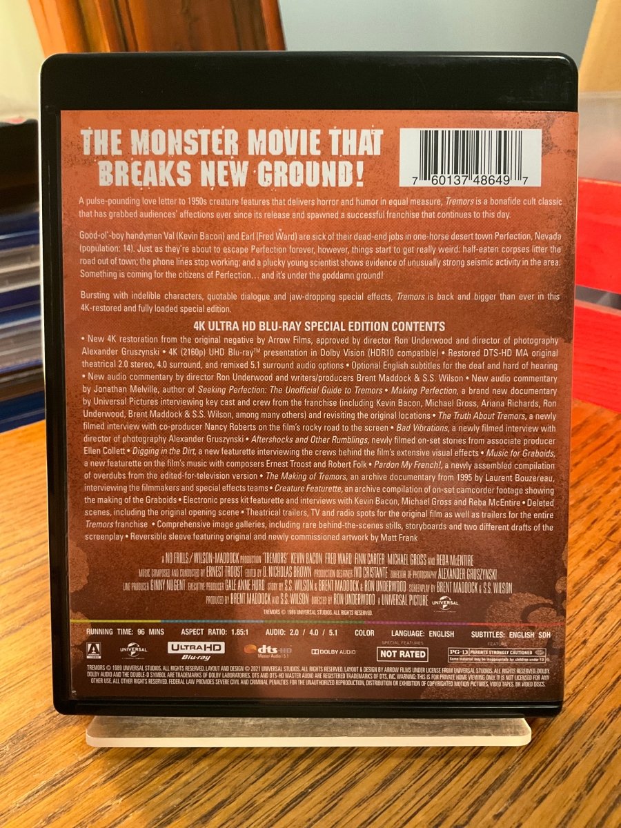 Tremors (4K UHD) USED
