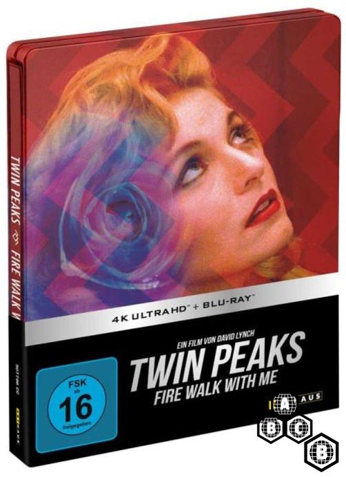 Twin Peaks: Fire Walk With Me (4K UHD, Limited Edition Steelbook, Region Free/B)