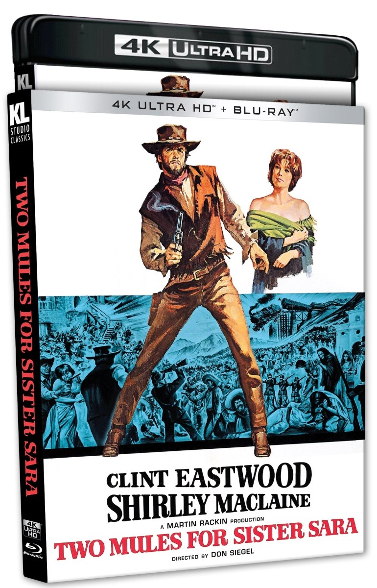 Two Mules for Sister Sara (4K UHD) w/SLIP - New 4K UHD