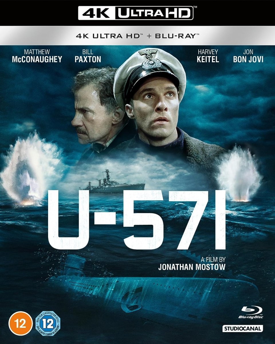 U - 571 (4K UHD, Region Free/B) - New 4K UHD