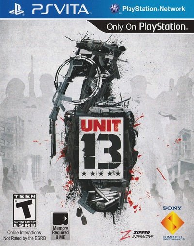 Unit 13 Playstation Vita USED - Video Games - Playstation Vita