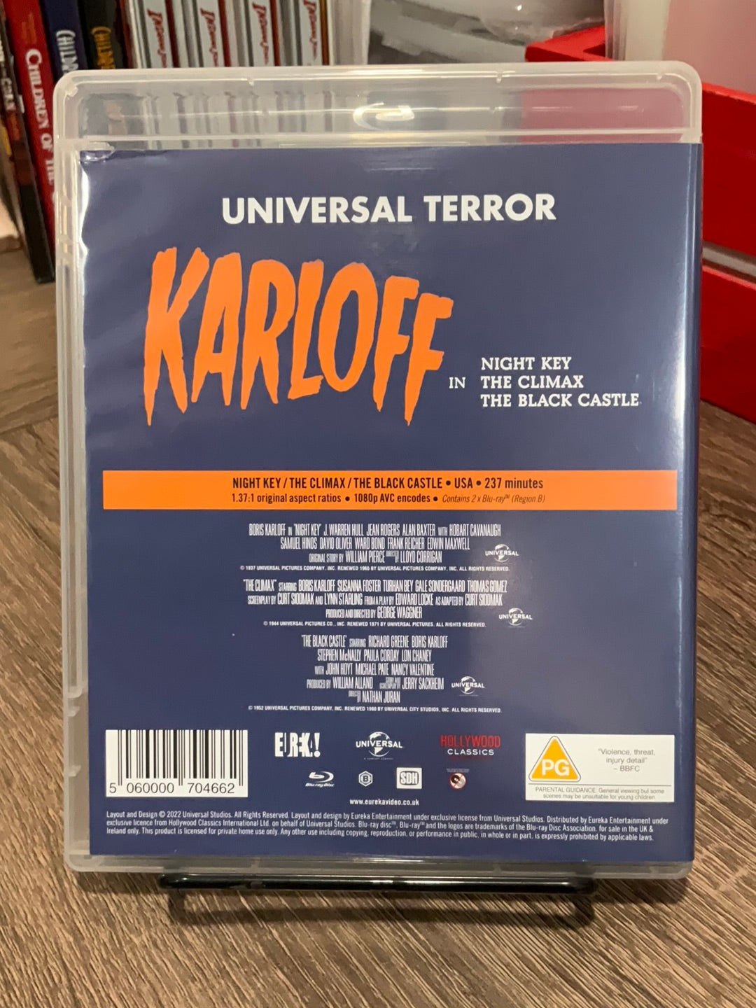 Universal Terror: Karloff in Night Key, The Climax & The Black Castle (REGION B) WSLIP USED