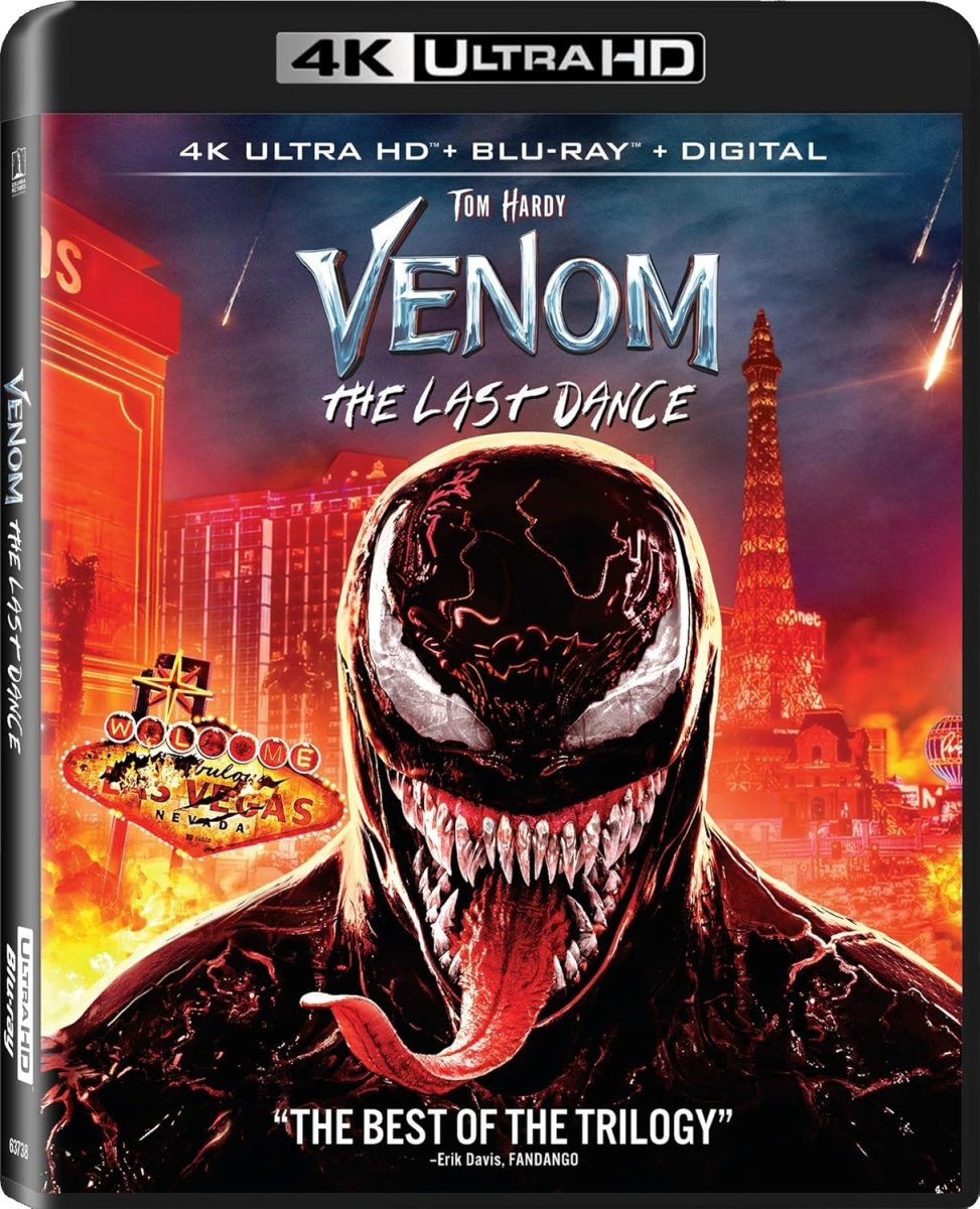 Venom: The Last Dance (4K UHD) w/SLIP USED