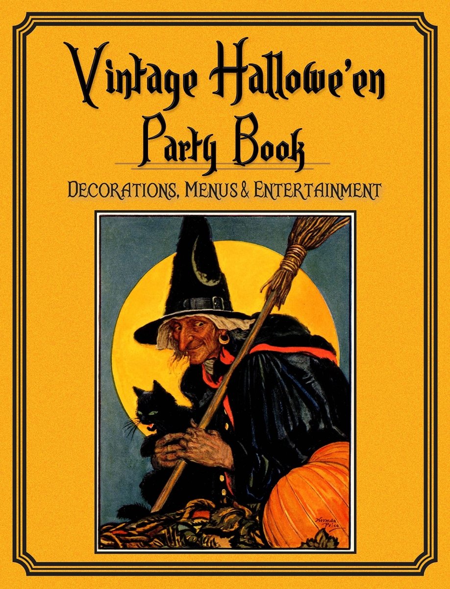 Vintage Hallowe'en Party Book - Books