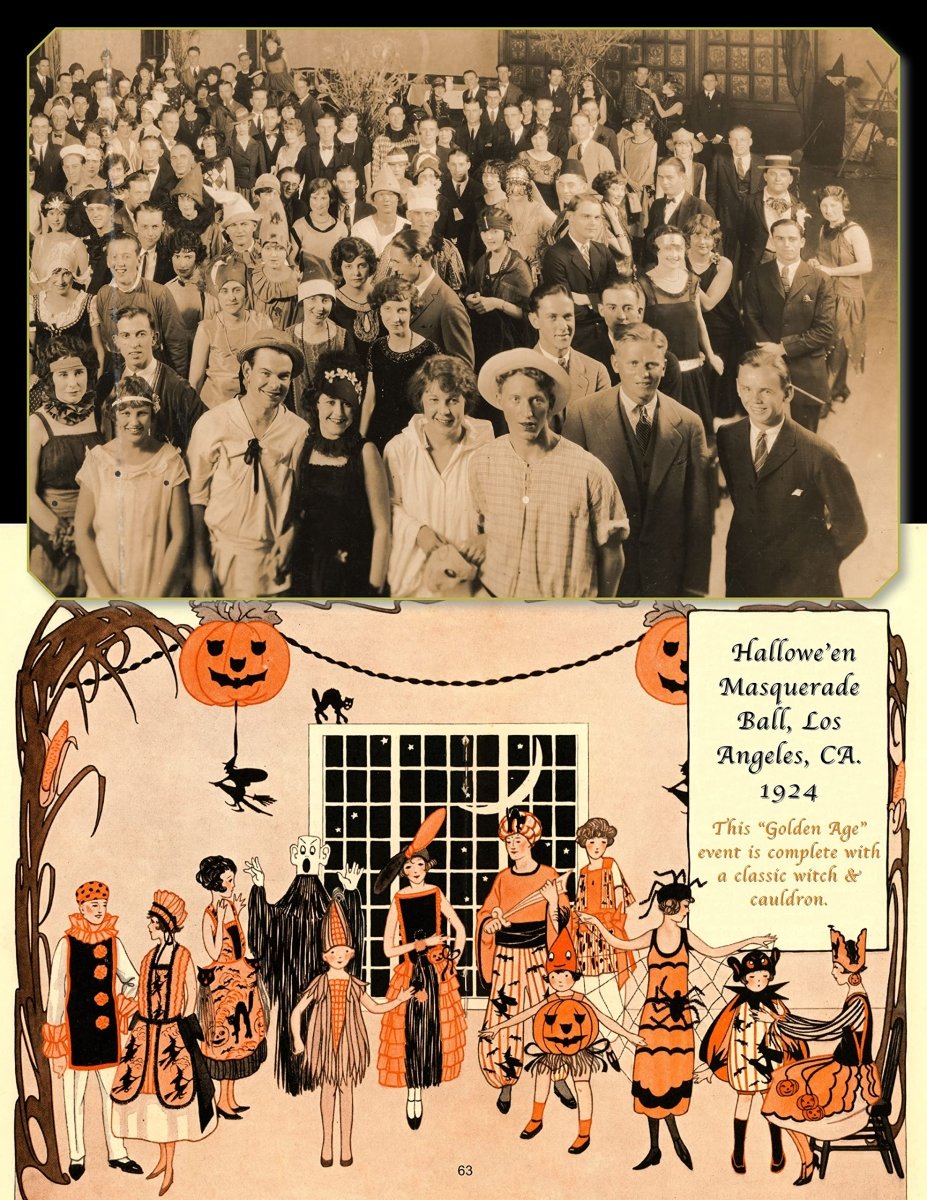 Vintage Hallowe'en Party Book - Books