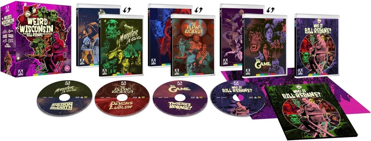 Weird Wisconsin: The Bill Rebane Collection (UK Limited Edition, Region Free)
