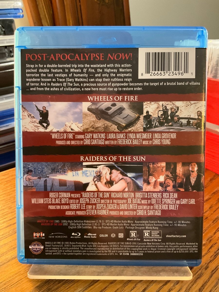 Wheels of Fire / Raiders of the Sun USED