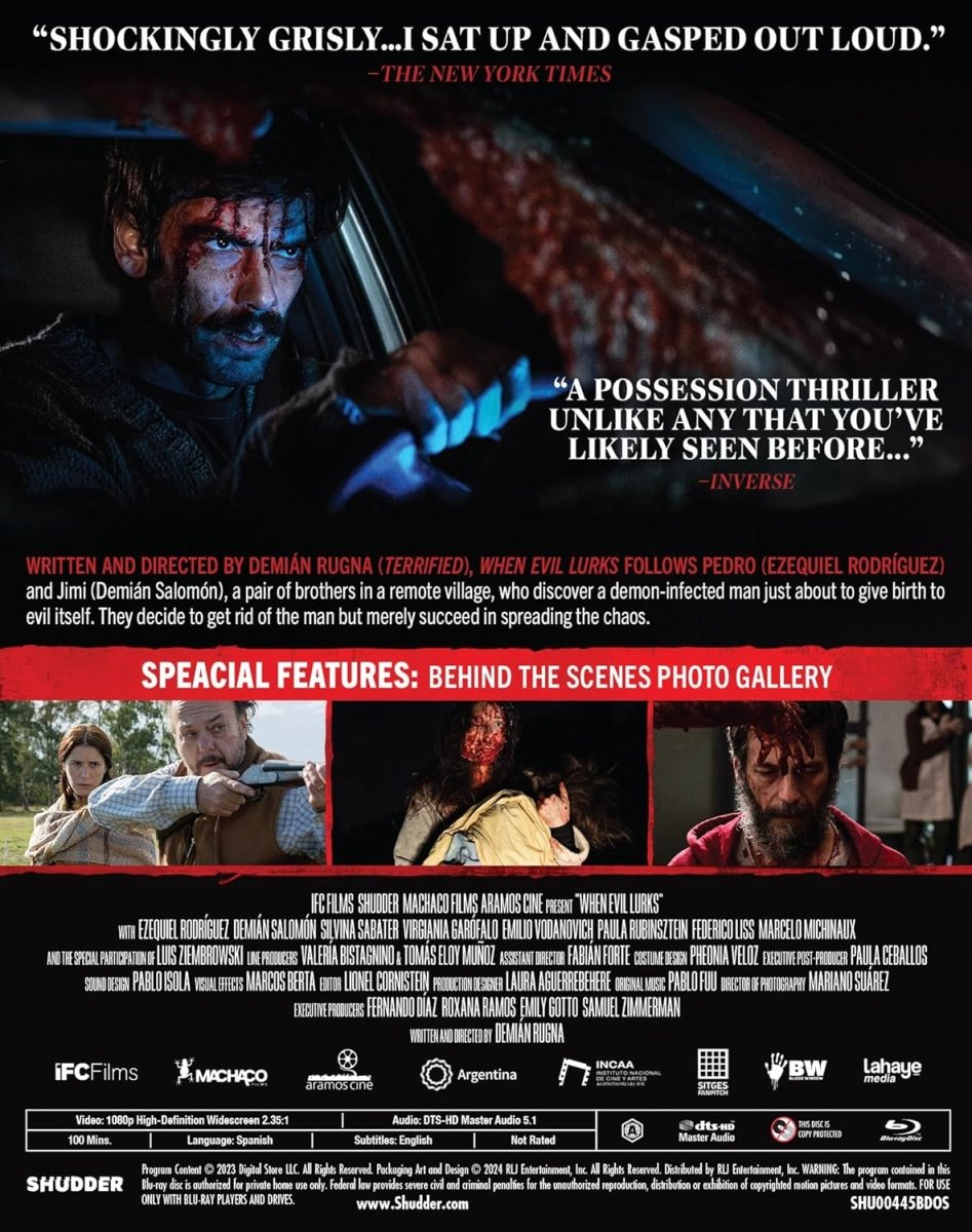 When Evil Lurks - New Blu - Ray