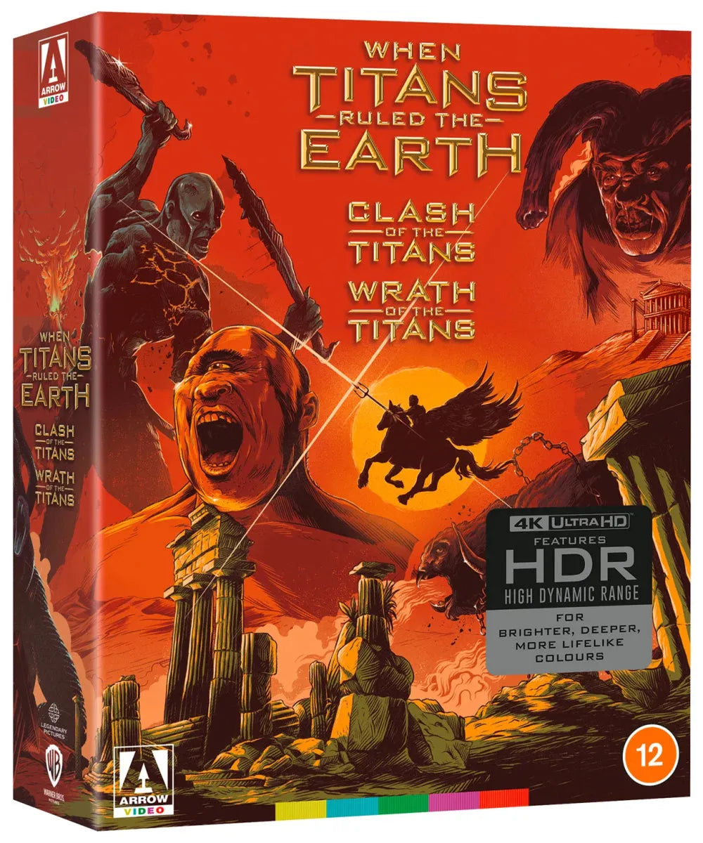 When Titans Ruled the Earth: Clash of the Titans & Wrath of the Titans (4K UHD, UK Limited Edition, Region Free)