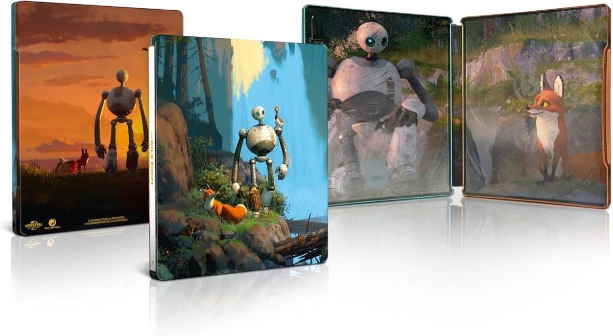 Wild Robot (4K UHD, Ultimate Collector's Edition Steelbook, Region Free/B) - New 4K UHD