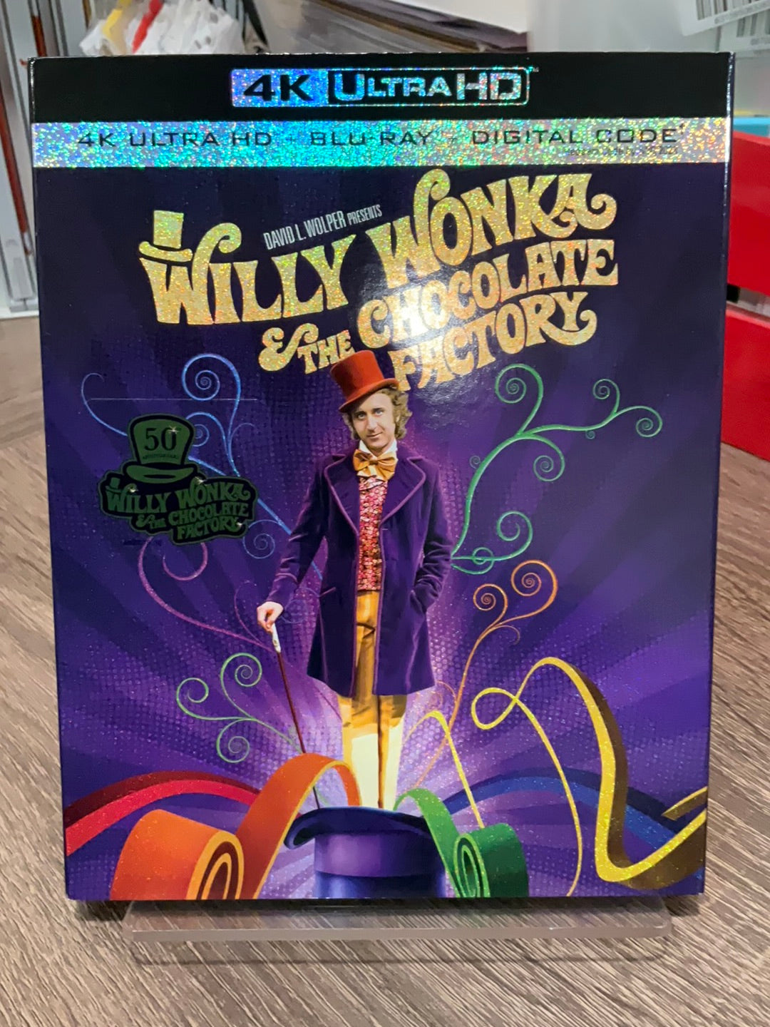 Willy Wonka & the Chocolate Factory 4K UHD W/SLIP USED