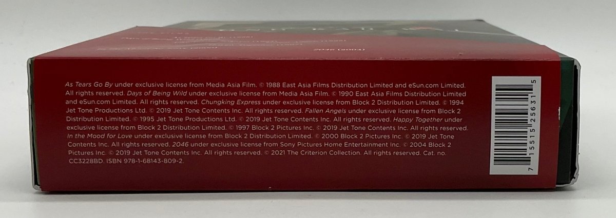 World of Wong Kar Wai (Criterion) USED - Used Blu - Ray