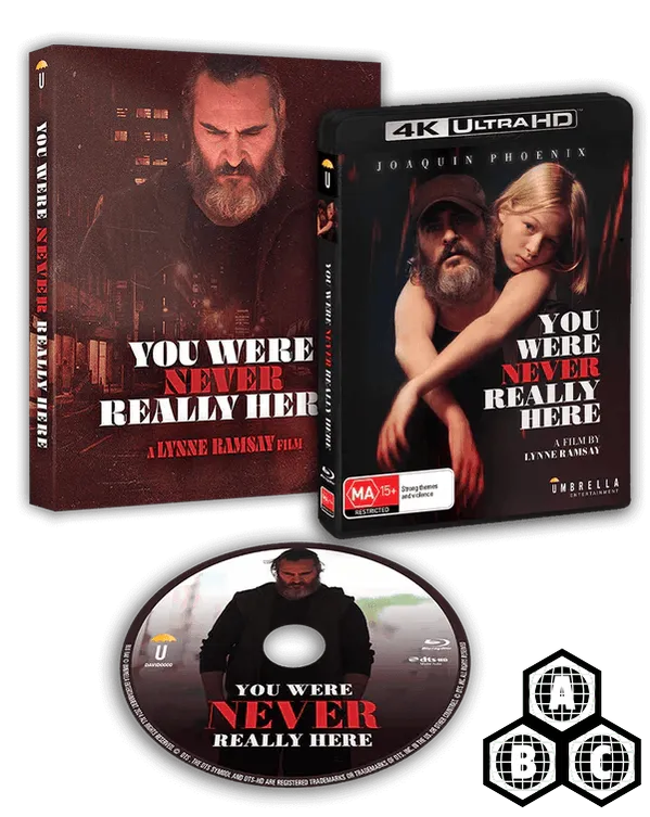 You Were Never Really Here (4K UHD, Region Free) w/SLIP