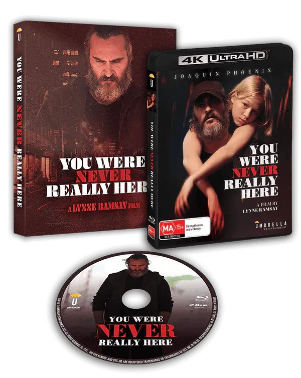 You Were Never Really Here (4K UHD, Region Free) w/SLIP