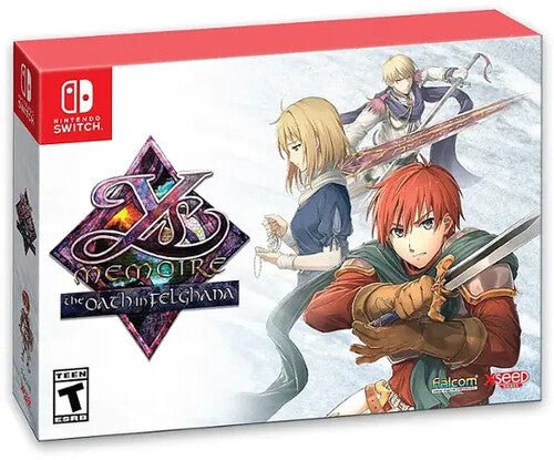 Ys Memoire: The Oath of Felghana - Day One Refined Edition Nintendo Switch NEW - Video Games - Nintendo Switch