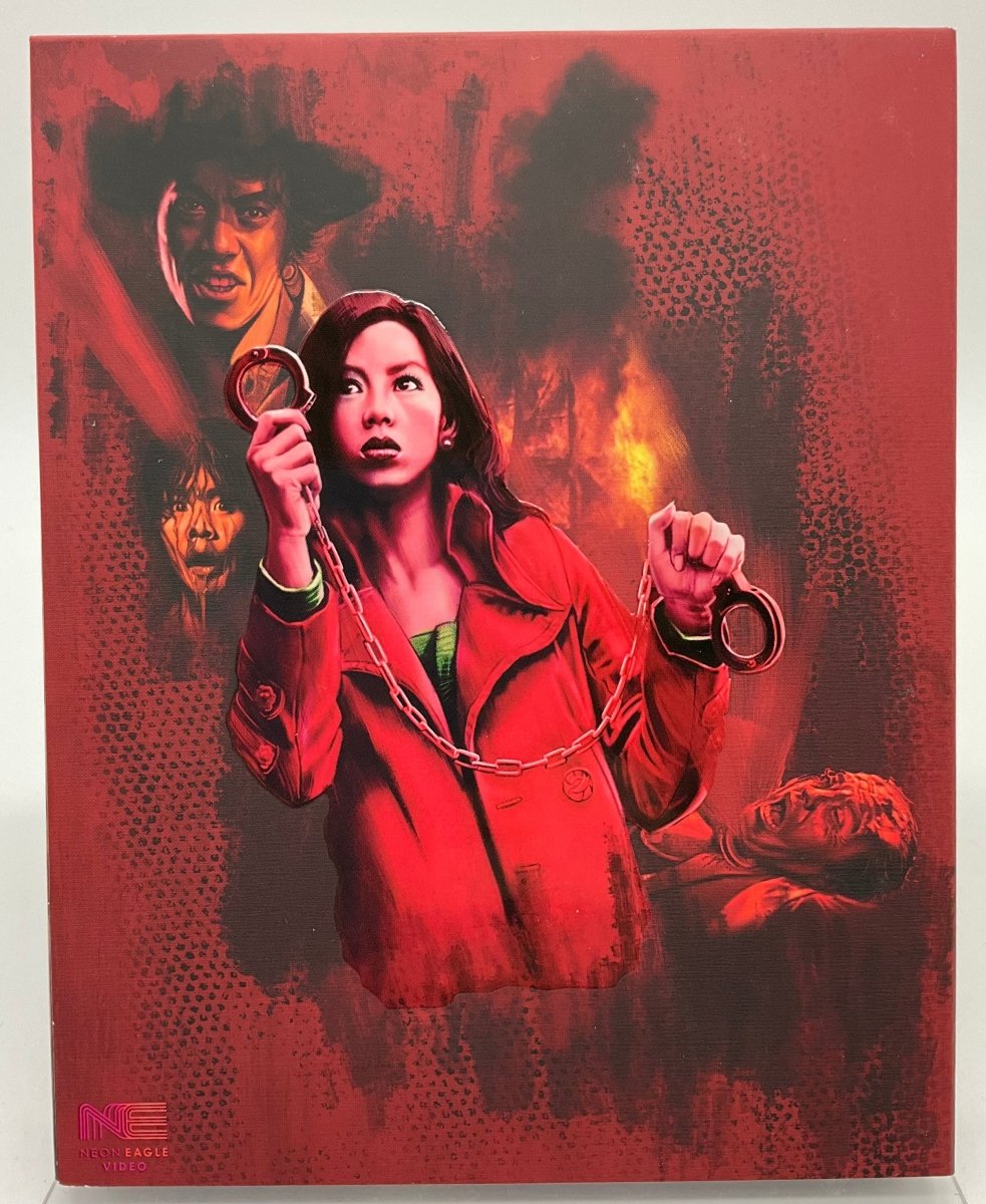 Zero Woman: Red Handcuffs w/SLIP USED