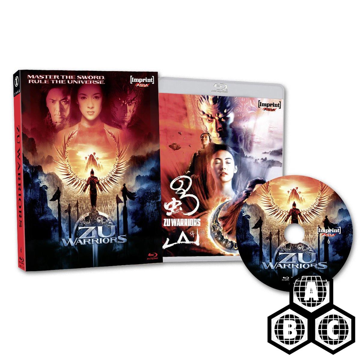 Zu Warriors (2001, Limited Edition, Region Free) w/SLIP - New Blu - Ray
