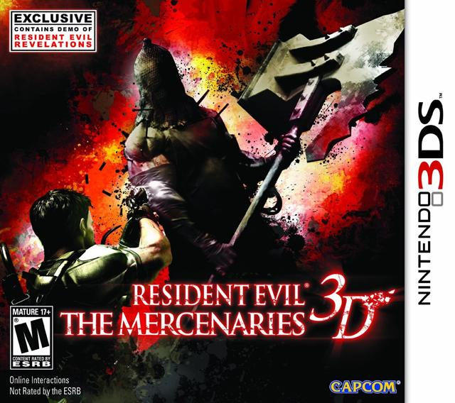 Resident Evil: The Mercenaries 3D Nintendo 3DS LOOSE
