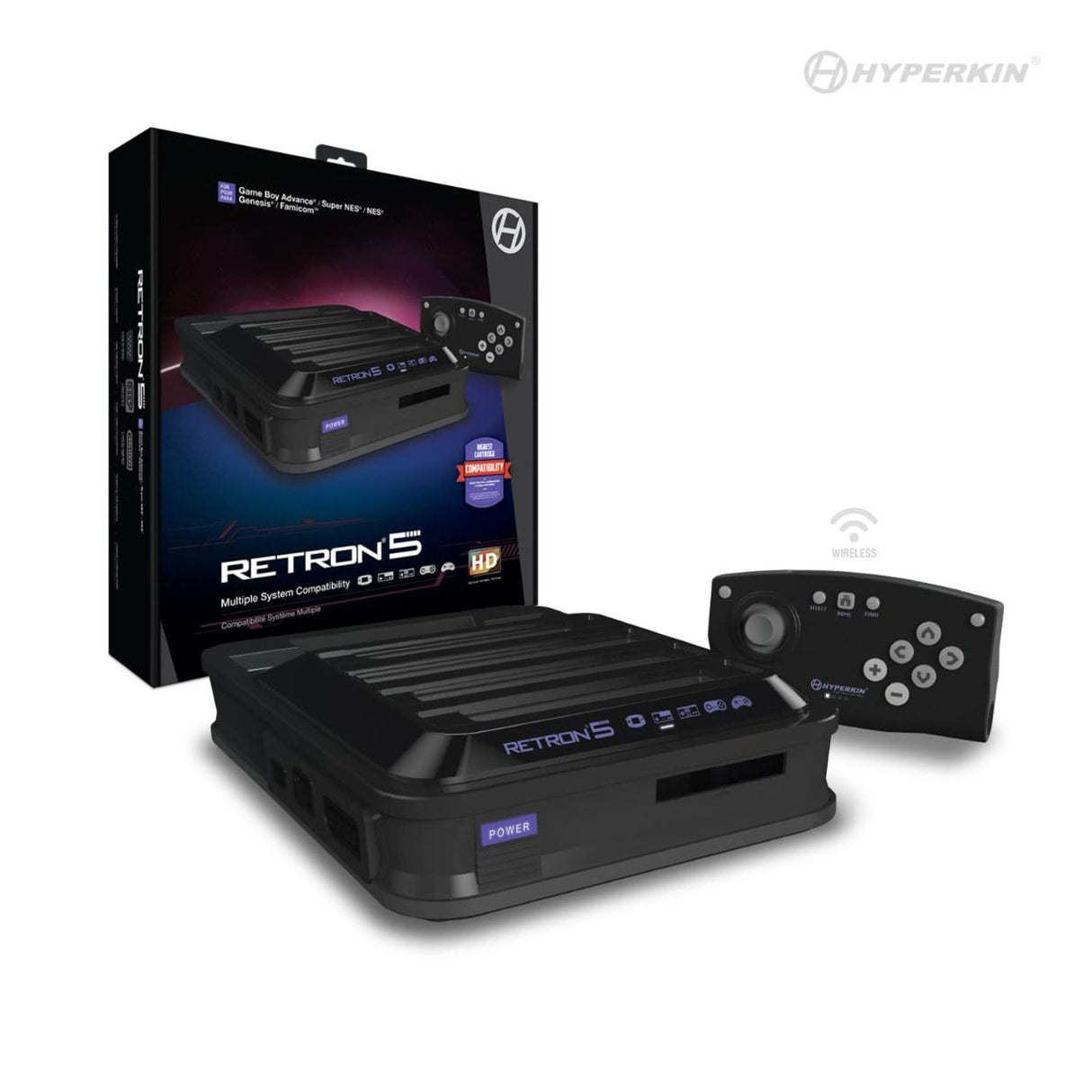Hyperkin RetroN 5 Console - Black NEW