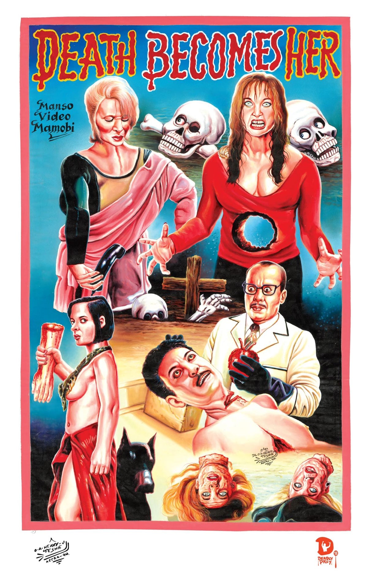 Death Becomes Her Ghanaian Poster