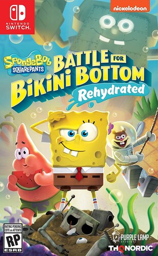 Spongebob Squarepants: Battle for Bikini Bottom Rehydrated Nintendo Switch USED