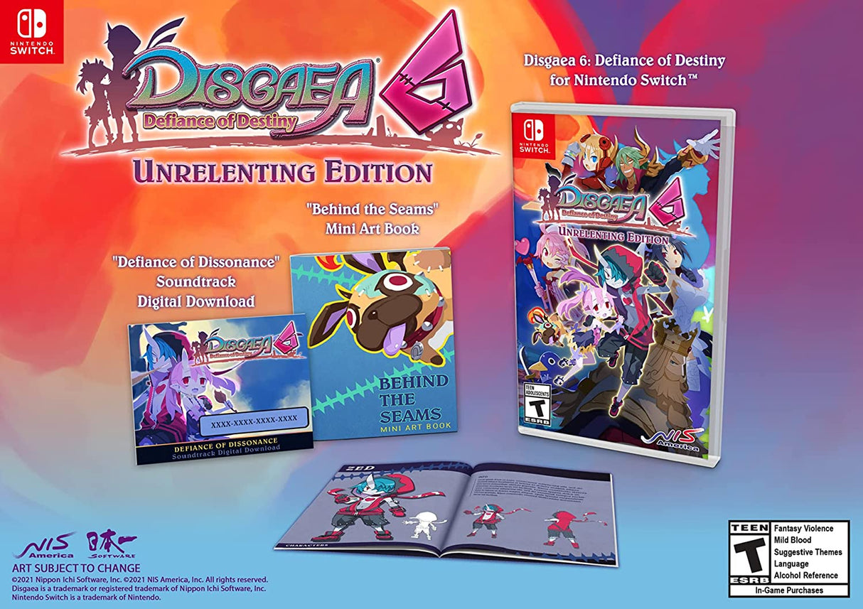 Disgaea 6: Defiance of Destiny Nintendo Switch NEW