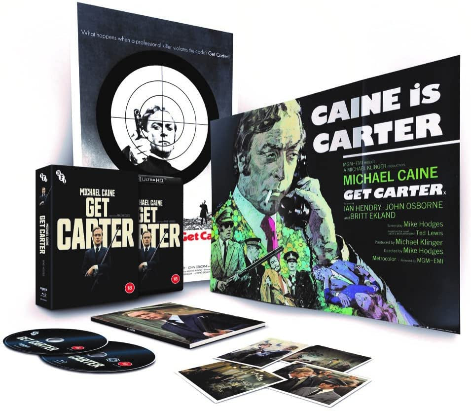 Get Carter (Blu-Ray, Limited Edition, Region B)