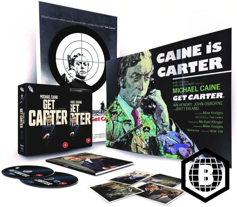 Get Carter (Blu-Ray, Limited Edition, Region B)