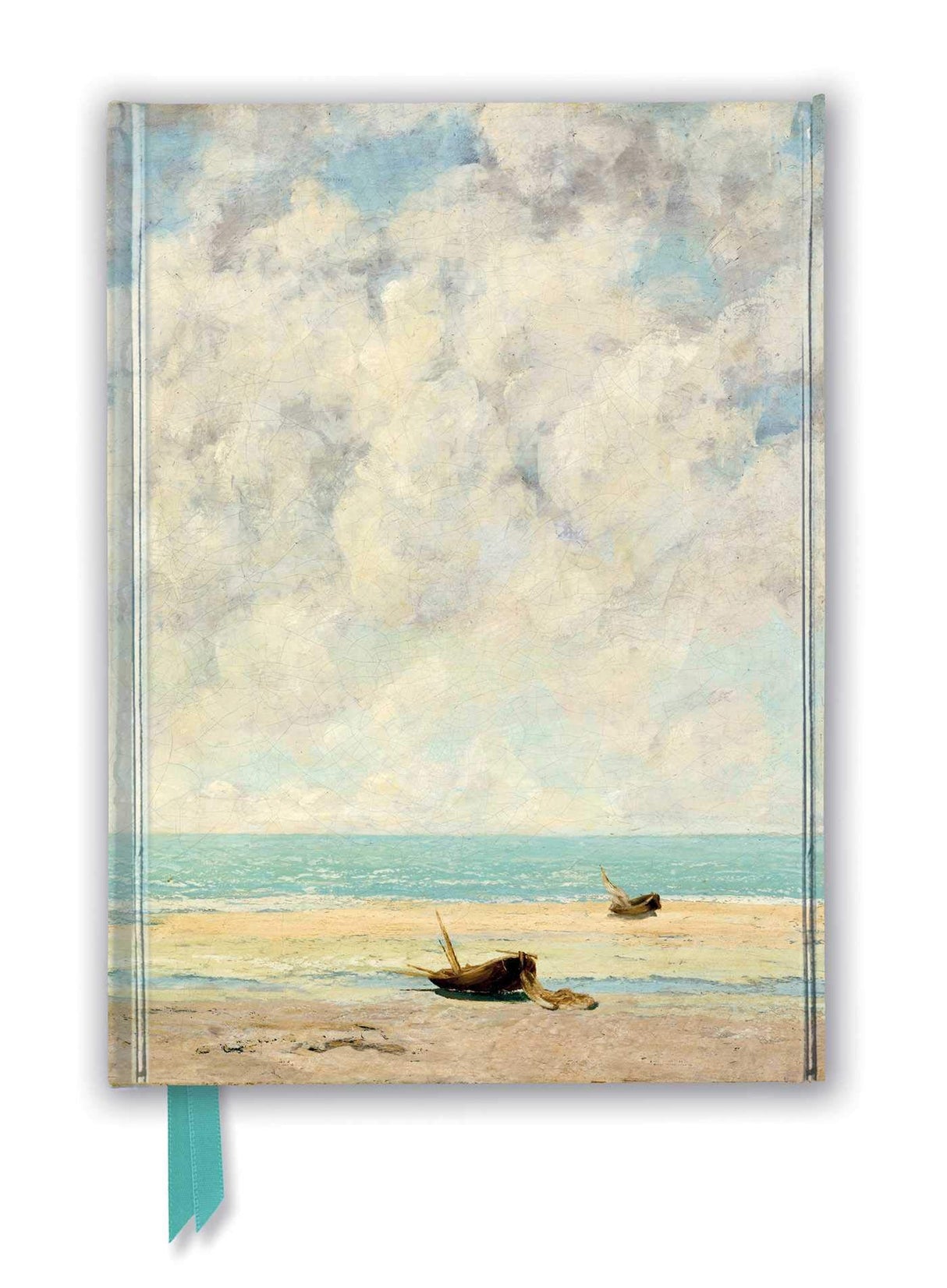 Gustave Courbet: The Calm Sea Foiled Journal