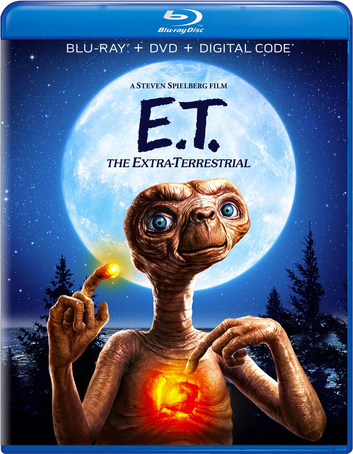 E.T. The Extra-Terrestrial (Blu-Ray, 40th Anniversary Edition) w/SLIP