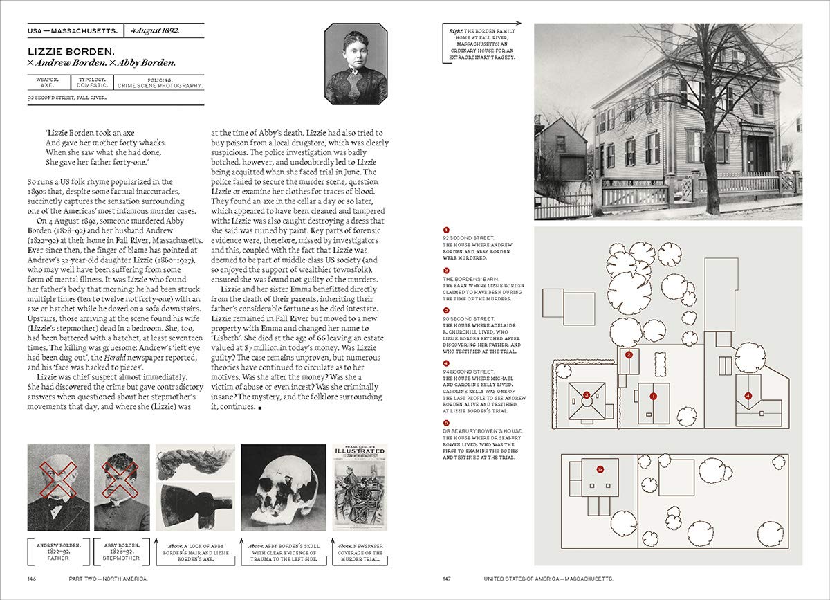 Murder Maps: Crime Scenes Revisited: Phrenology to Fingerprint 1811-1911