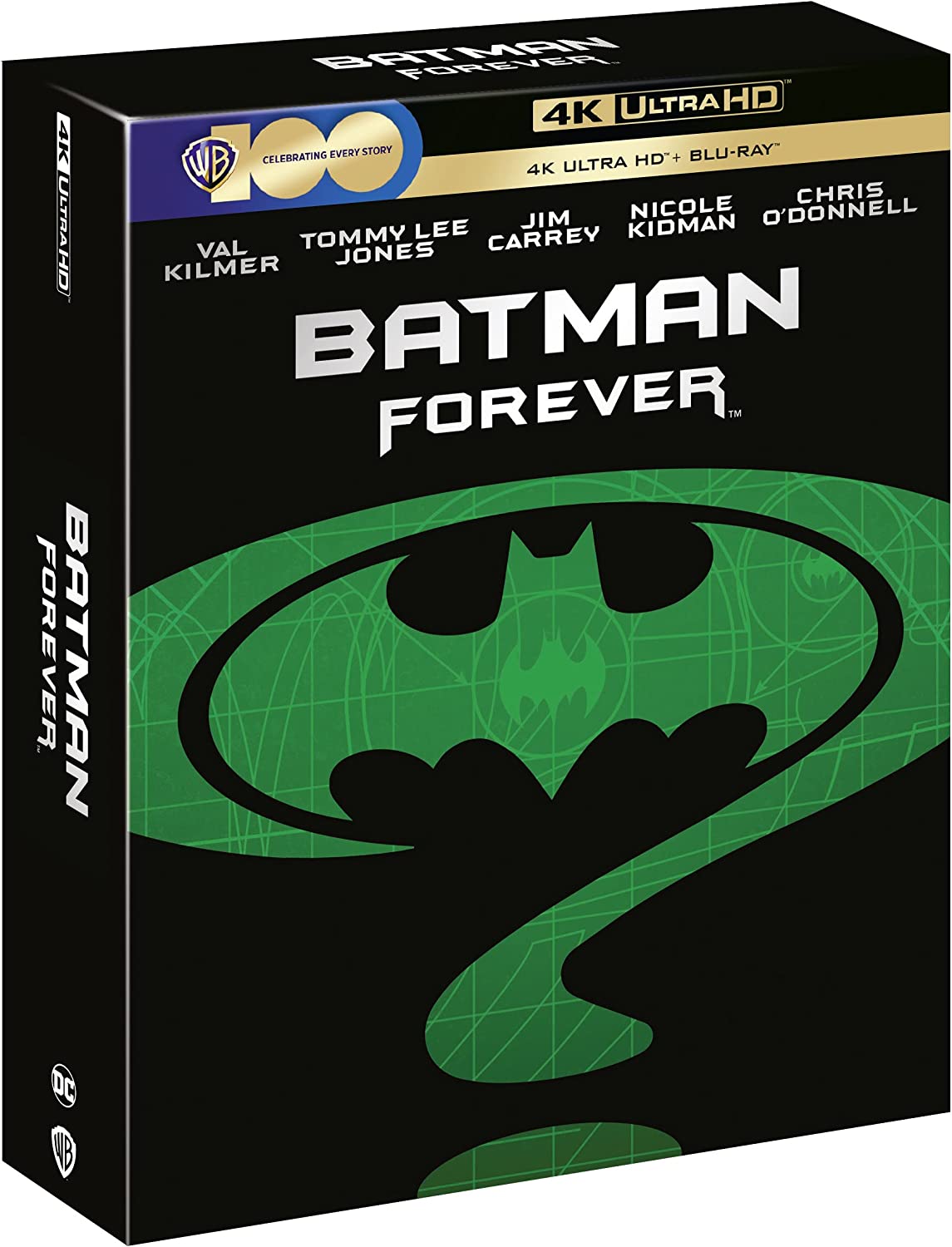 Batman Forever (4K UHD, Ultimate Collector's Edition Steelbook, Region Free/B)