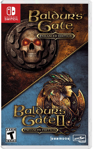 Baldur's Gate 1 & 2 Enhanced Editions Nintendo Switch USED