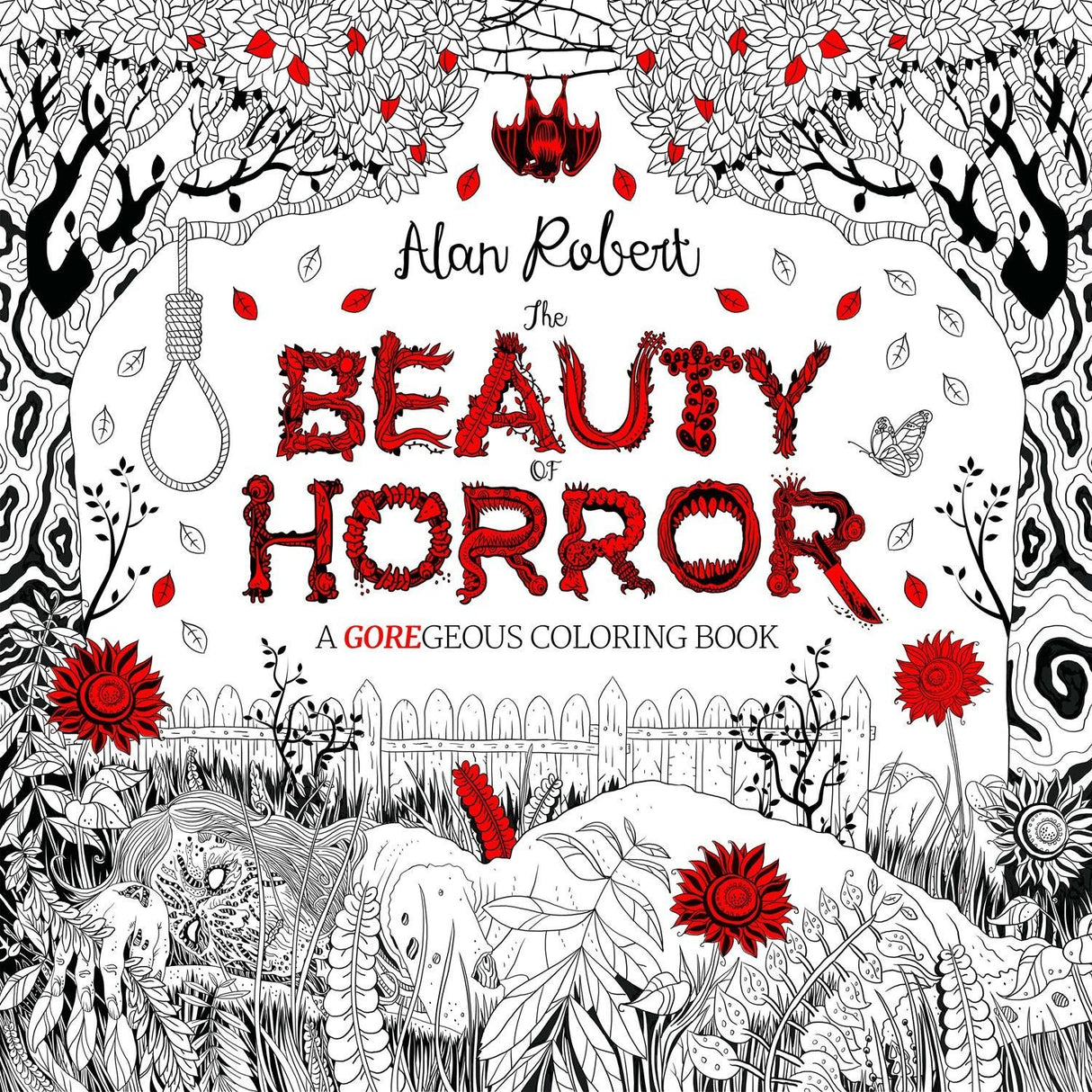 The Beauty of Horror: A GOREgeous Coloring Book