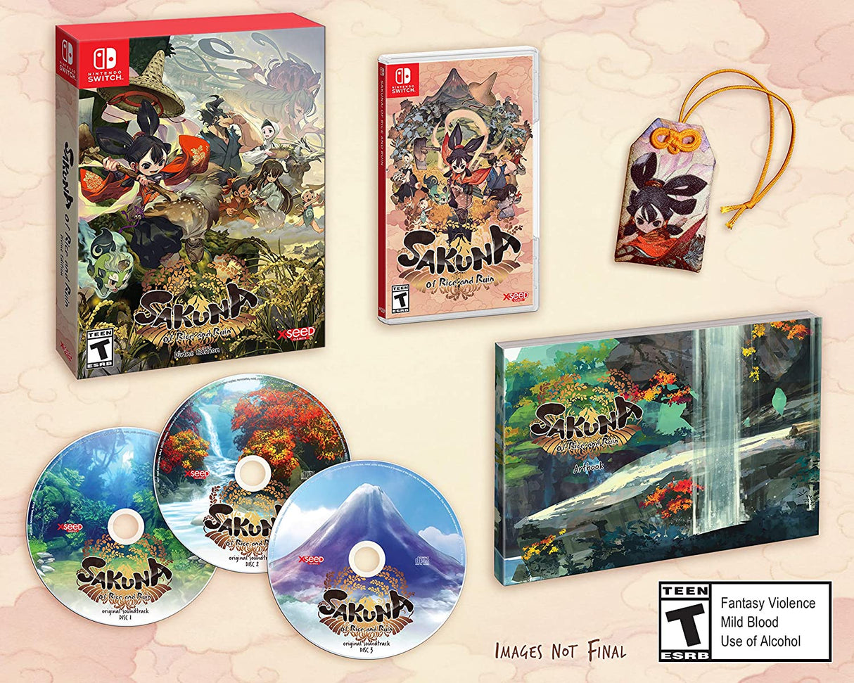 Sakuna: Of Rice and Ruin - Devine Edition Nintendo Switch NEW