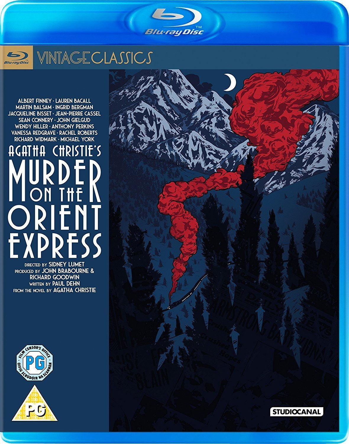 Murder on the Orient Express (1974, Region B)