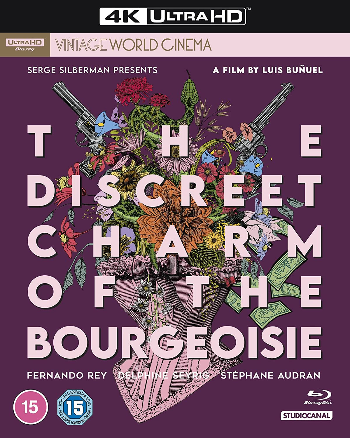 The Discreet Charm of the Bourgeoisie (4K UHD/Blu-Ray, Region B) w/SLIP