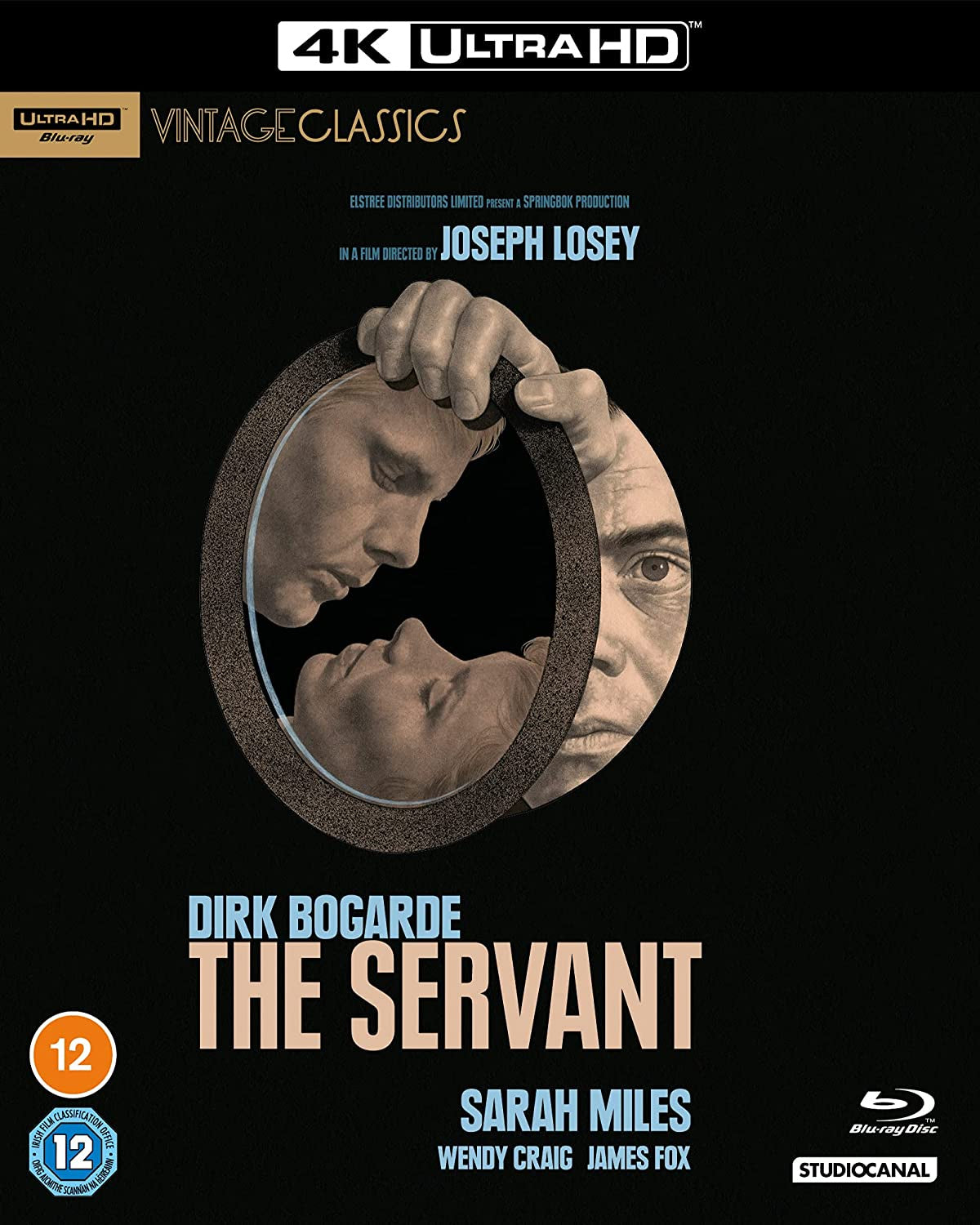 The Servant (4K UHD, 3 Discs, Region B) w/SLIP