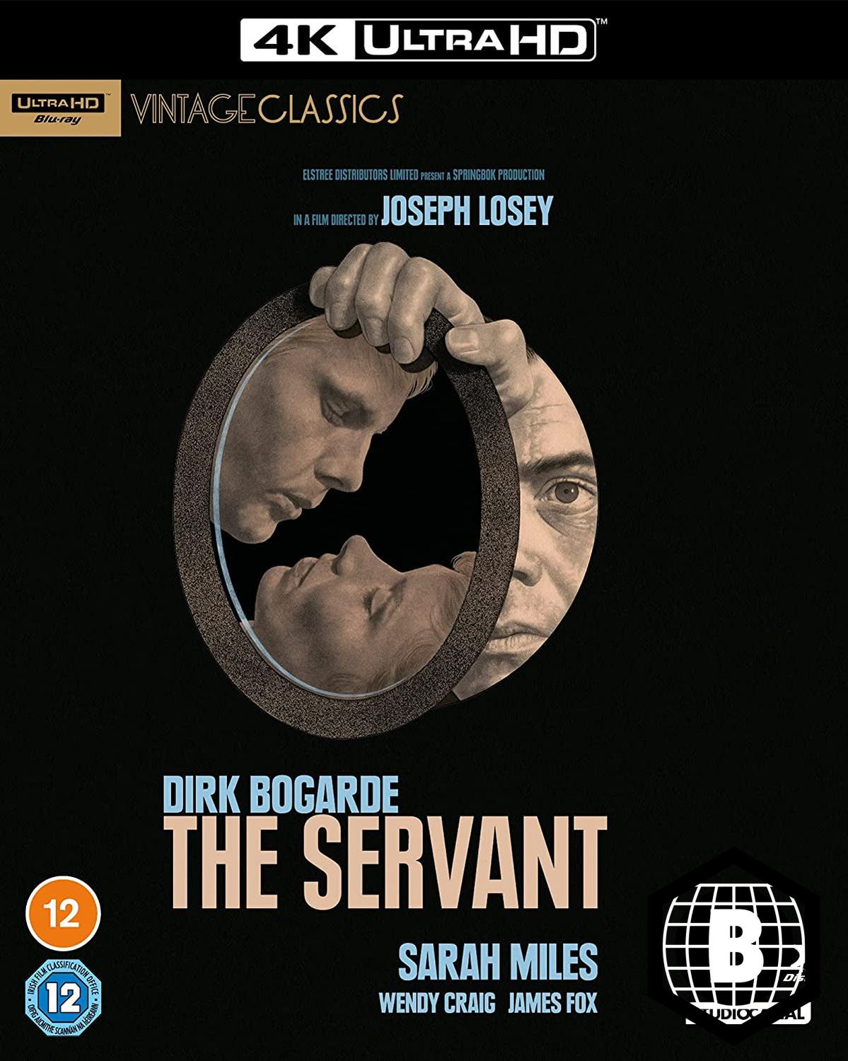 The Servant (4K UHD, 3 Discs, Region B) w/SLIP